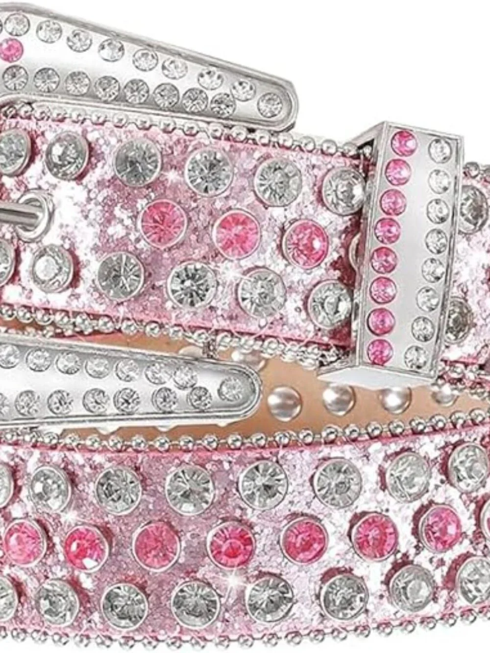 Studded Rhinestone Belt for Women & Men | Y2K Cowgirl Western Style